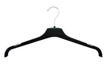 Hanger for dresses and t-shirts, with notches