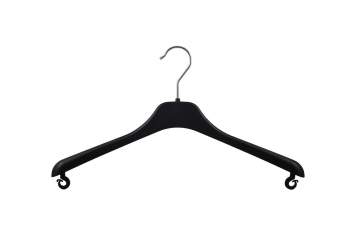 Costume hanger with suspenders